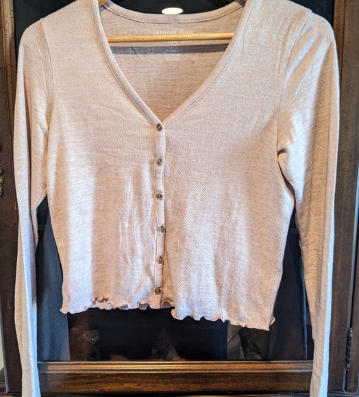 American Eagle V Neck Cardigan - Picture 3 of 3